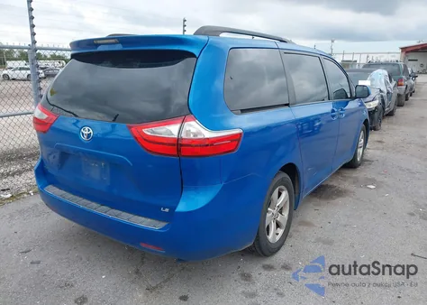 2017 Toyota Sienna Le 8 Passenger from USA, damaged, VIN 5TDKZ3DC4HS813712